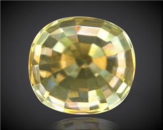 Yellow Zircon Natural Certified  3.99 CTS. ( 91960 )